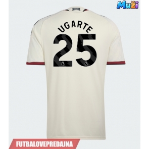 Lacne Muži Futbalové dres Manchester United Manuel Ugarte #25 2026-27 Krátky Rukáv - Tretina